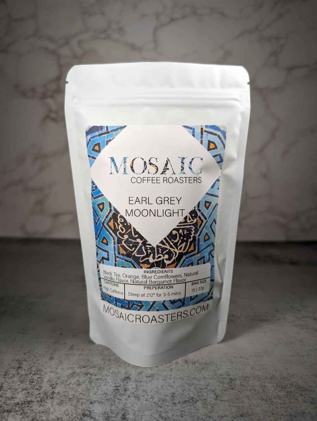 Earl Grey Moonlight tea, an Earl Grey de la Crème