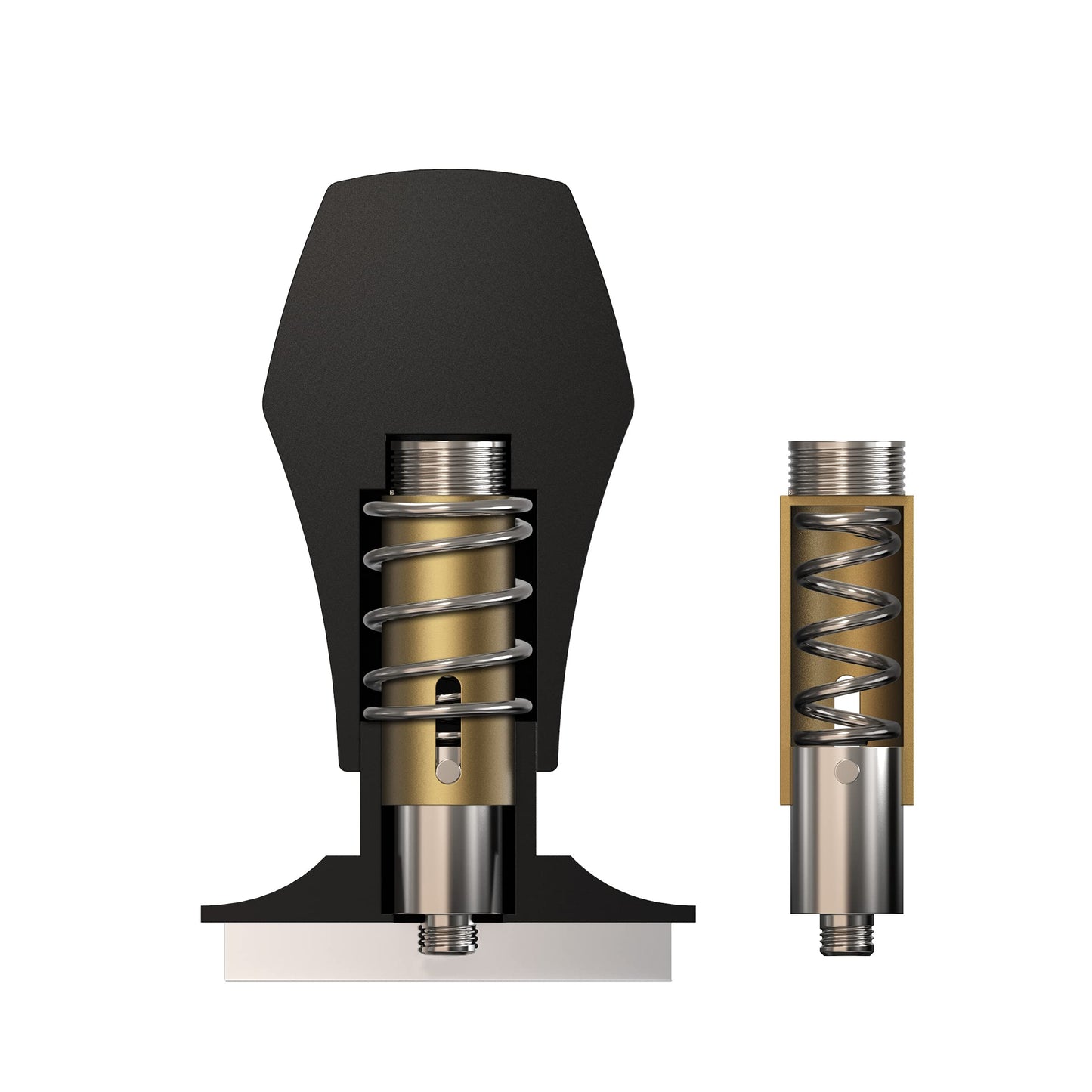 Normcore Espresso V4 - Spring-loaded, Self Leveling Tamper