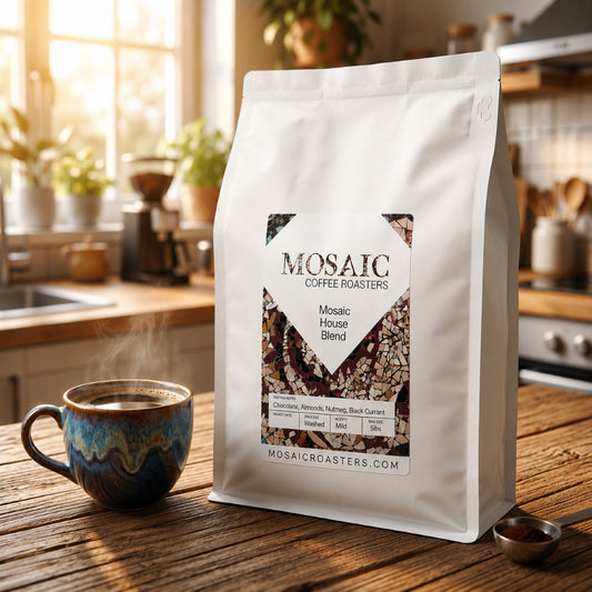 ORIGIN BLEND: MOSAIC HOUSE BLEND | WHOLESALE $12 per lbs